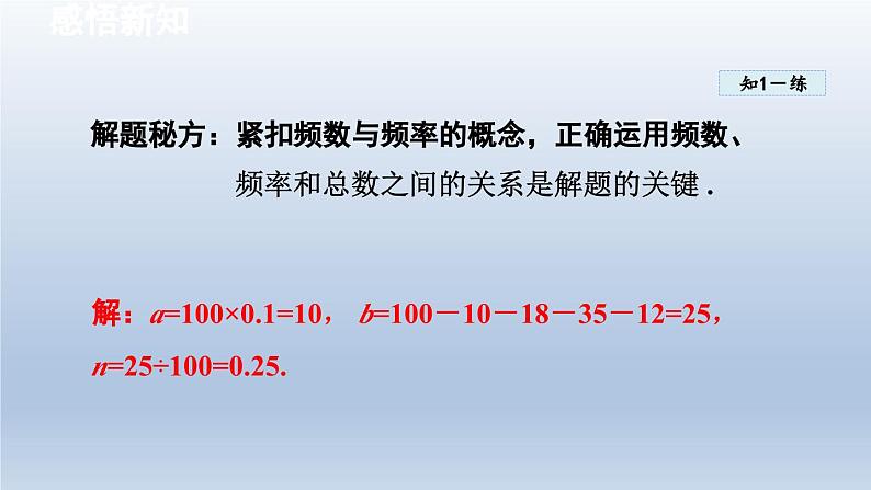 2024年八下数学第20章数据的初步分析20.1数据的频数分布课件(沪科版)第8页