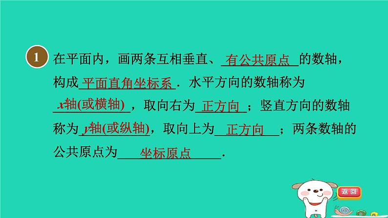 2024八年级数学下册第19章平面直角坐标系19.2平面直角坐标系习题课件新版冀教版02