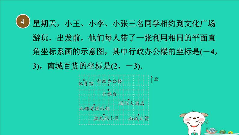 2024八年级数学下册第19章平面直角坐标系全章热门考点整合应用习题课件新版冀教版08