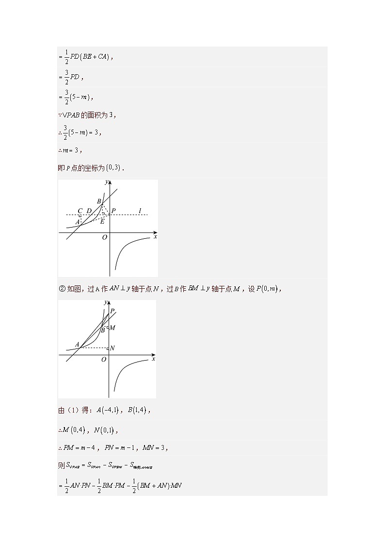 专题16 反比例函数与几何图形综合题(与面积、其他有关)(解析版)第3页