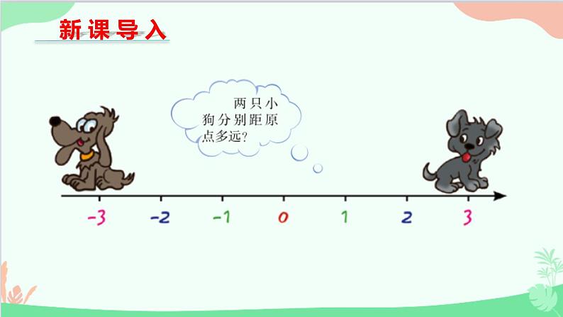 北师大版数学七年级上册 2.3 绝对值课件第3页