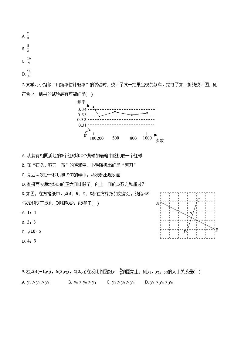 2023年贵州省黔东南州三穗中学中考数学二模试卷(含解析)02
