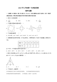 2023年徐州市县区中考一模数学试卷（含答案解析）