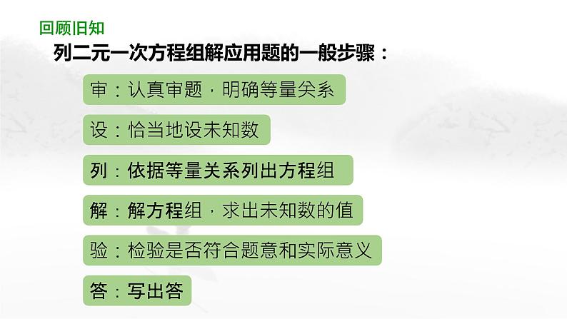 8.3 实际问题与二元一次方程组(第2课时)初中数学人教版七年级下册教学课件2第3页