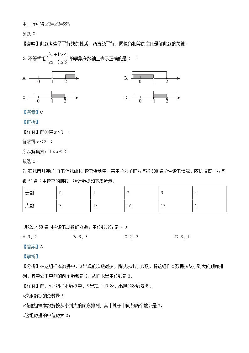 2024年辽宁省大连市高新区九年级中考数学一模模拟试题（原卷版+解析版）03