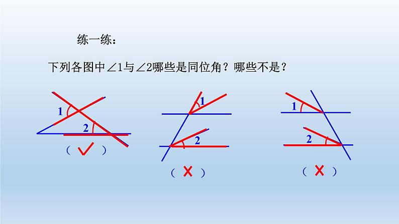 2024七年级数学下册第1章平行线1.2同位角内错角同旁内角课件(浙教版)06