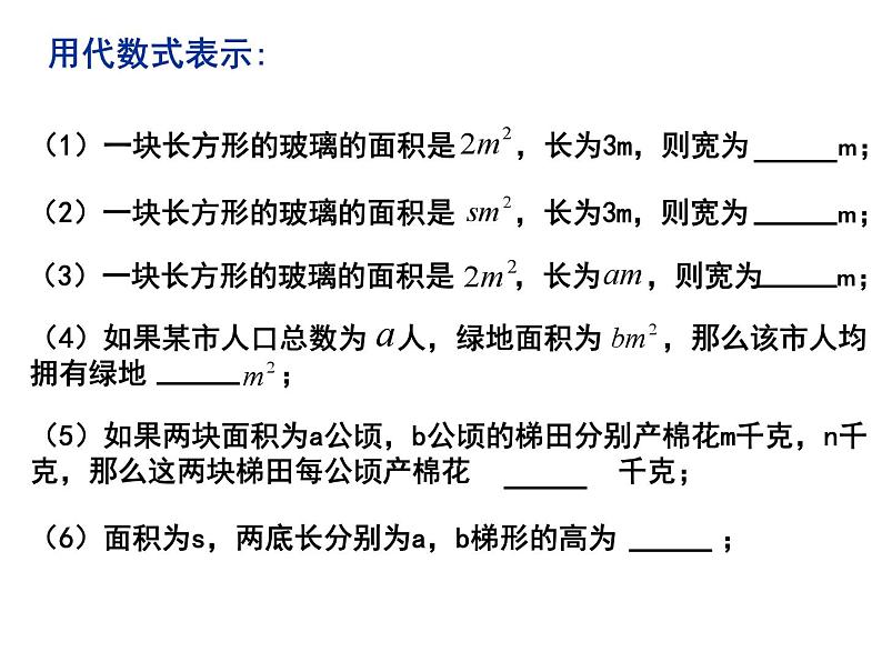 10.1 分式 苏科版八年级数学下册课件第3页