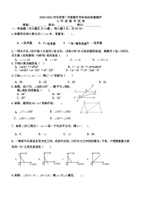2023-2024学年北师大版七年级下学期数学期中试卷（含答案）