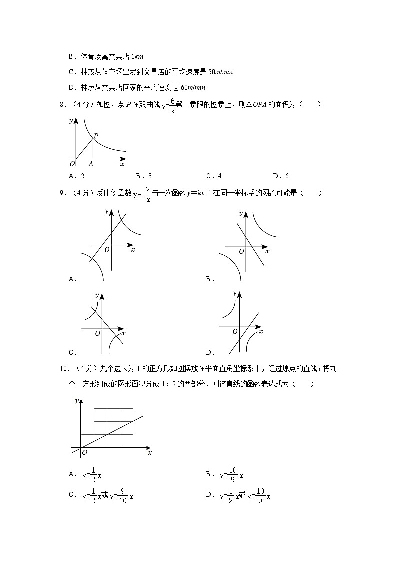福建省泉州师范学院附属鹏峰中学2022-2023学年八年级下学期期中考试数学试卷02
