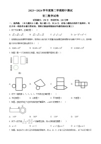 2024年江苏省宿迁市宿城区中考一模数学模拟试题（原卷版+解析版）