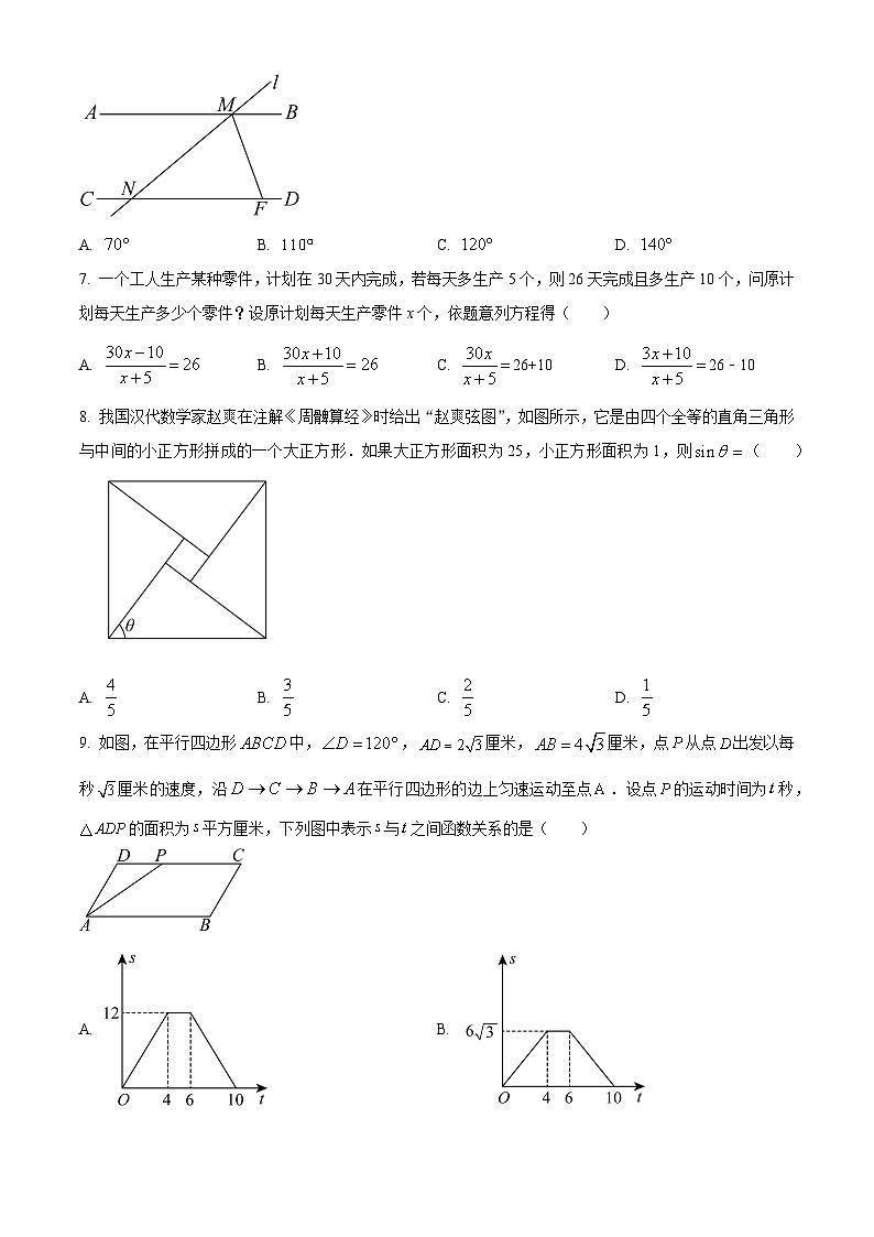 2024年四川省宜宾市叙州区龙文学校中考数学模拟预测题(原卷版)第2页