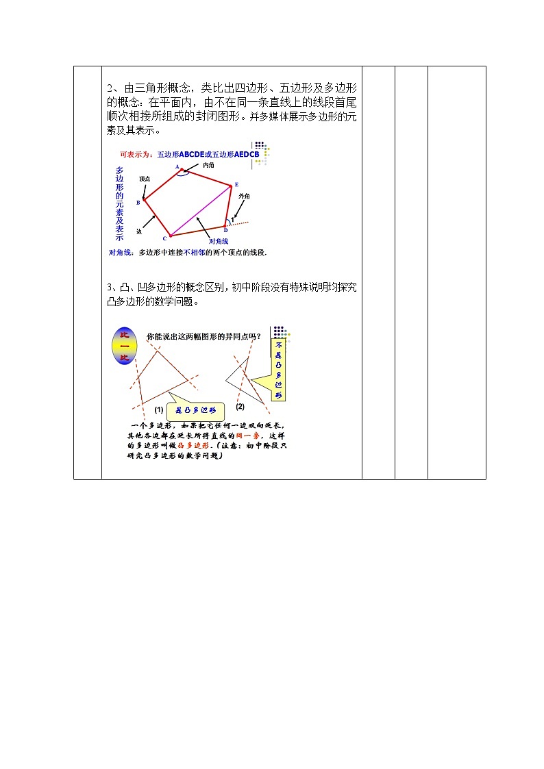 滬科版數(shù)學八年級下冊 19.1 多邊形內(nèi)角和(23)-教案第2頁