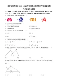 安徽省宿州市埇桥区教育集团2023-2024学年八年级下学期期中数学试题（原卷版+解析版）