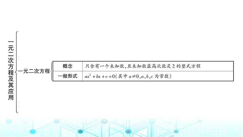 中考数学复习第二章方程(组)与不等式(组)第二节一元二次方程及其应用教学课件02