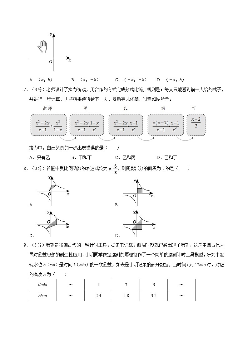 河南省洛阳市伊川县2023-2024学年八年级下学期4月期中考试数学试题第2页