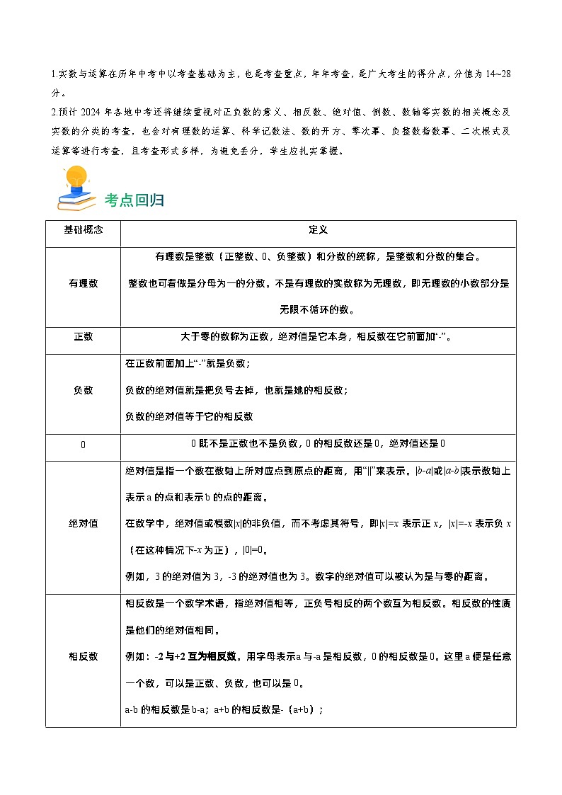 专题01 实数及其运算(解析版)第2页