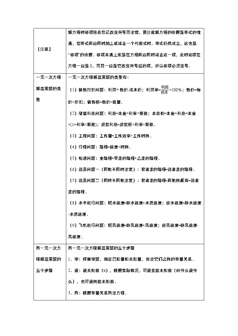 专题05 一次方程(组)(原卷版)第3页