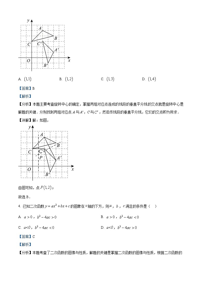 江西省宜春市丰城市江西省丰城中学2023-2024学年九年级下学期期中数学试题(解析版)第2页