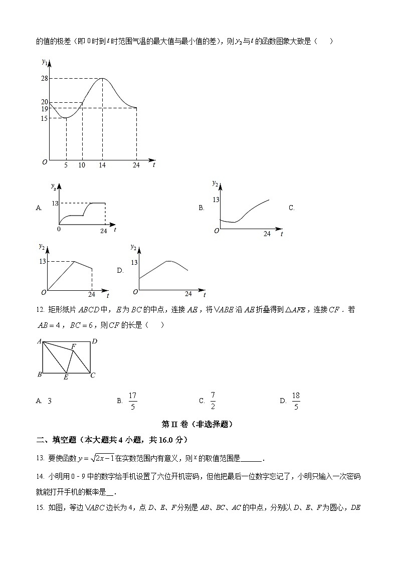 2023年贵州省遵义市第十一中学中考数学模拟预测题(原卷版+解析版)03