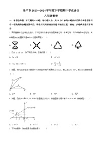 江西省景德镇市乐平市2023-2024学年八年级下学期期中数学试题（原卷版+解析版）