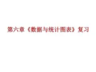 第6章 数据与统计图表 浙教版数学七年级下册复习课件