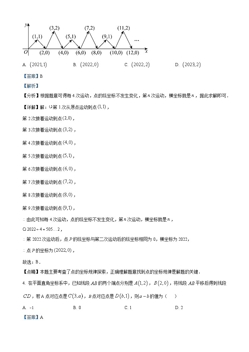 湖北省恩施州清江教育集团2023-2024学年七年级下学期期中联考数学试题(解析版)第2页