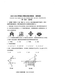 广东省深圳市南山区第二外国语学校（集团）学府中学2023-2024学年下学期九年级中考三模数学试卷