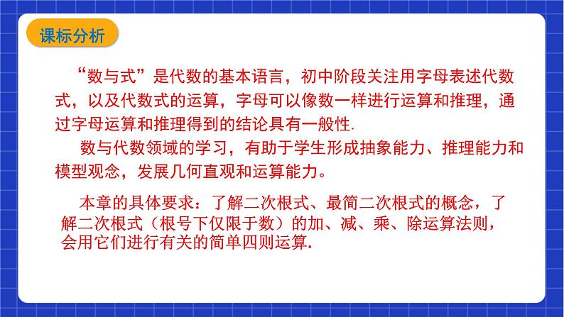 【大单元教学】鲁教版数学八年级下册《二次根式》 课件第2页