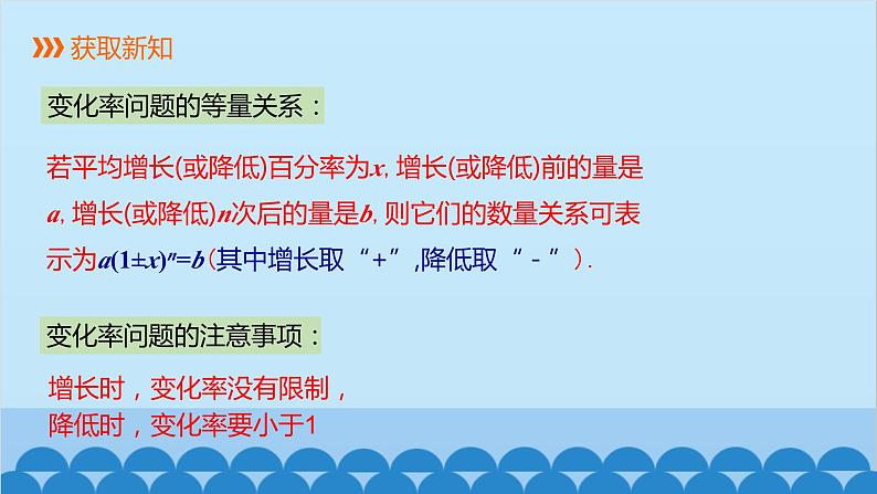 21.3 第2课时 变化率问题和销售问题 人教版数学九年级上册课件06