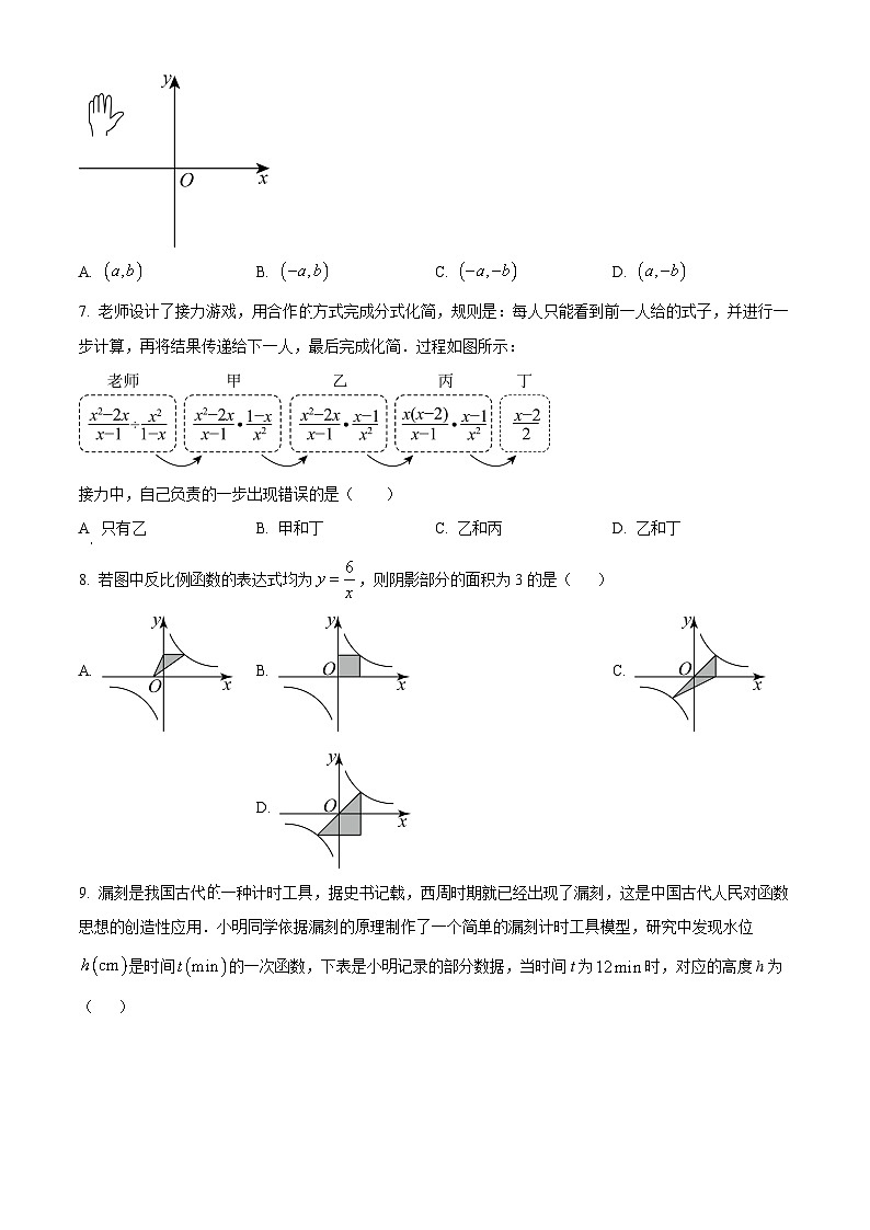 河南省洛阳市伊川县2023-2024学年八年级下学期期中数学试题(学生版)第2页