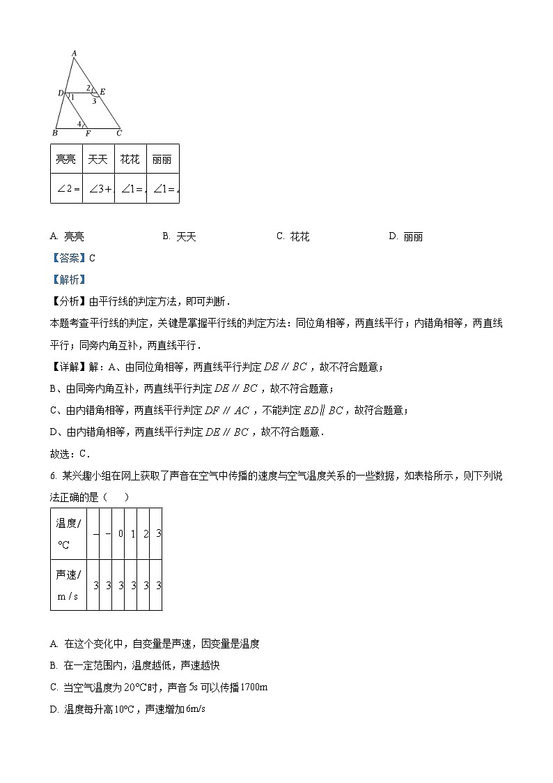 01,宁夏银川十中、十五中2023-2024学年七年级下学期期中数学试题第3页