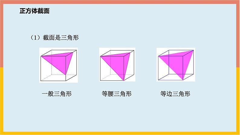 1.3截一个几何体 课件3 2024-2025学年北师大版七年级数学上册第7页