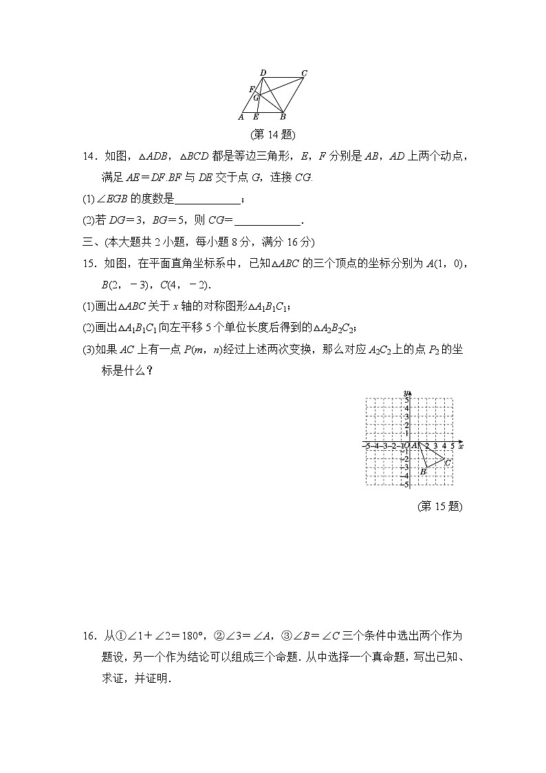 安徽省合肥市2023-2024学年八年级上学期沪科版数学期末模拟测试卷第3页