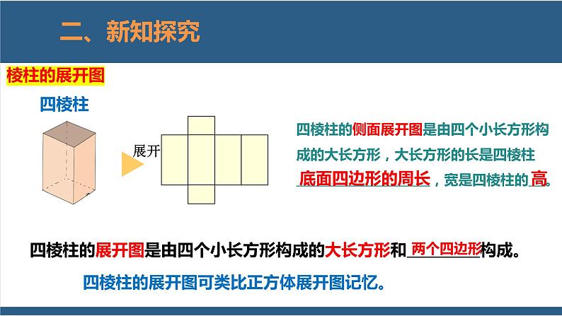 1.2 展开与折叠第2课时-【高效课堂】2024-2025学年七年级数学上册同步精品课堂课件(北师大版)第7页