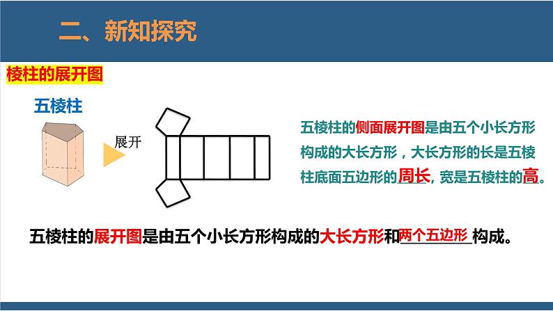 1.2 展开与折叠第2课时-【高效课堂】2024-2025学年七年级数学上册同步精品课堂课件(北师大版)第8页