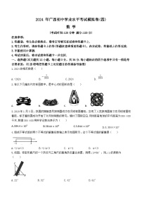 2024年广西壮族自治区崇左市宁明县中考三模数学试题(含答案)
