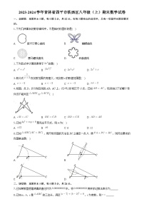 吉林省四平市铁西区2023-2024学年八年级上学期期末数学试卷