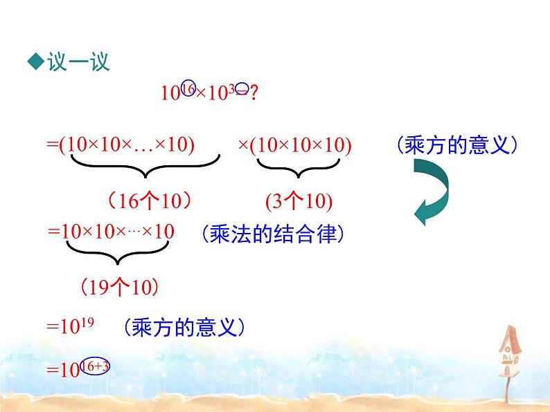 2023-2024学年度北师七下数学1.1 同底数幂的乘法同步课堂课件第4页