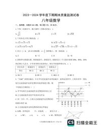 河南省信阳市罗山县2023-2024学年八年级下学期6月期末数学试题