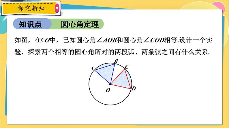 浙教数学九年级上册 3.4.1 圆心角定理 PPT课件07