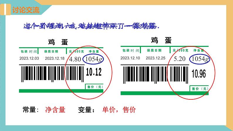 6.1 函数(第1课时)(同步课件)-2023-2024学年八年级数学上册(苏科版)第7页