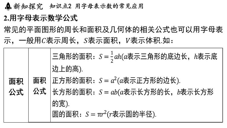 3.1 字母表示数 课件--2024-2025学年苏科版七年级数学 上册第6页