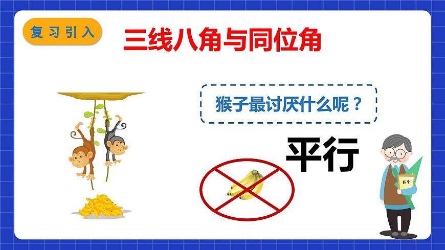 蘇科版本數(shù)學(xué)七年級(jí)下冊(cè)7.1《探索直線平行的條件》（課件）第3頁(yè)