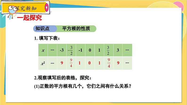 冀教数8年级上册 14.1.1 平方根(1)平方根及其性质 PPT课件08