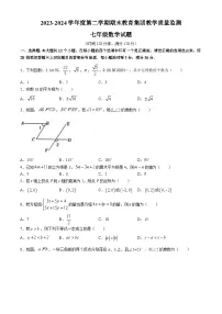 山东省滨州市博兴县2023-2024学年七年级下学期期末数学试题