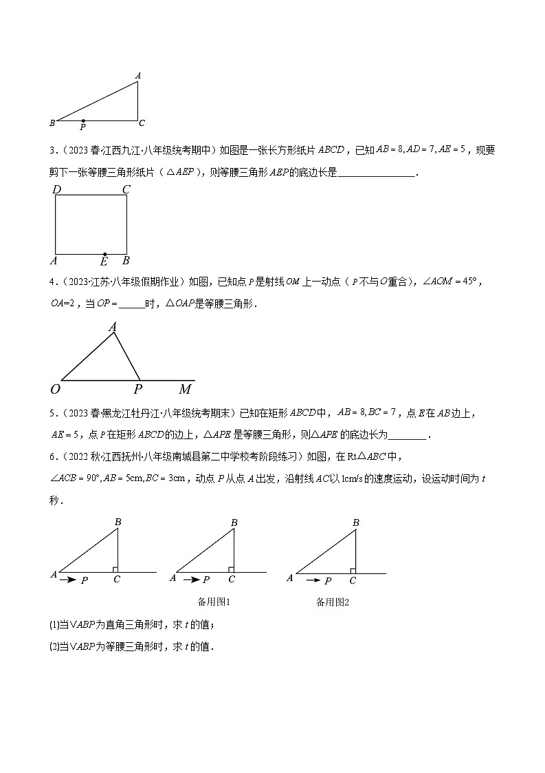 专题13 易错易混集训:利用勾股定理求解之四大易错(原卷版)第3页