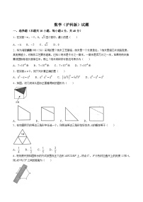 安徽省安庆市2024届九年级下学期中考二模数学试卷(含解析)
