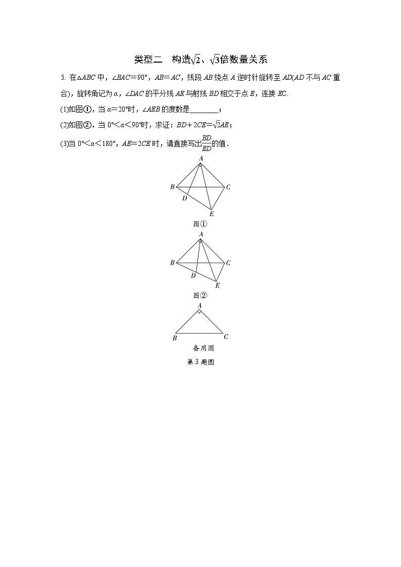2024中考数学全国真题分类卷 模型二 截长补短模型 强化训练(含答案)第3页
