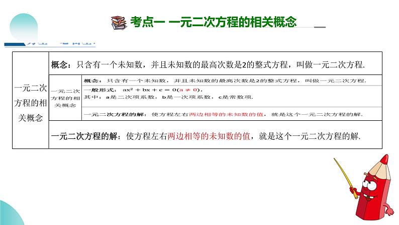 2024中考数学一轮复习讲练测(全国通用)第07讲一元二次方程(课件)第8页