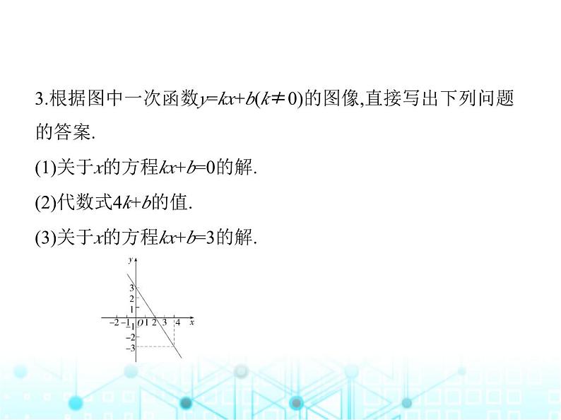 苏科版初中八年级数学上册6-6一次函数、一元一次方程和一元一次不等式课件04